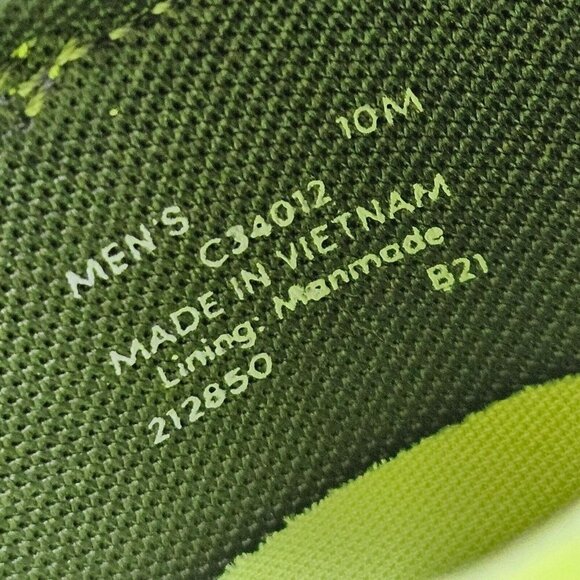 Cole Haan Zerogrand Neon Yellow Mens Winner Tennis Sneaker Size 10 Shoe C34012 - Picture 5 of 16